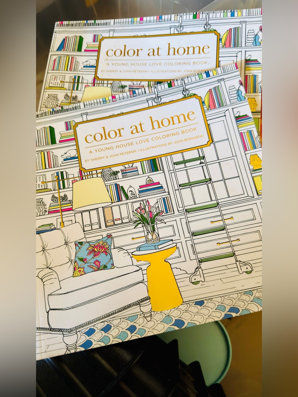 Coloring Book - Yellow Accent (2)